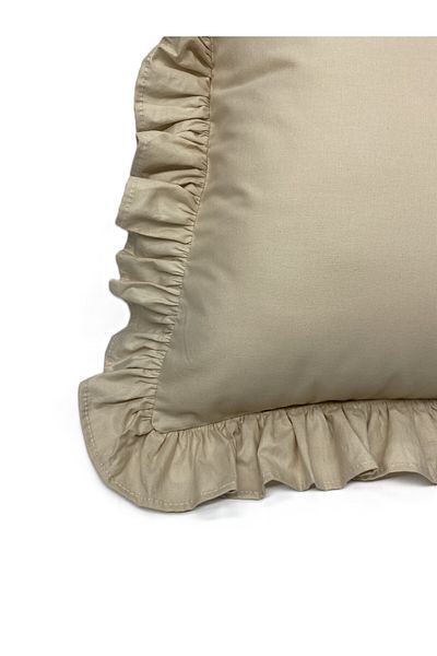 LILYUM Față de pernă cu volane 100% bumbac 50x70 cm (1 buc)