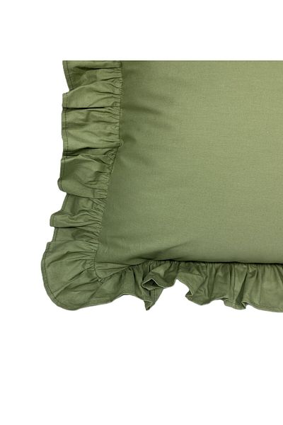LILYUM Αρχική 100% βαμβακερή μαξιλαροθήκη Frilly 50x70 cm (1 ΤΜ)