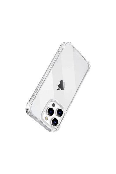 Green Lion جراب مضاد للصدمات لهاتف iPhone 16 Pro Max - شفاف