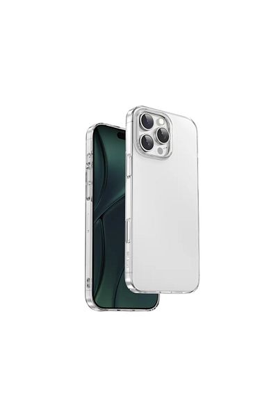 Green Lion جراب ديلجادو للكمبيوتر الشخصي لهاتف iPhone 16 Pro - شفاف
