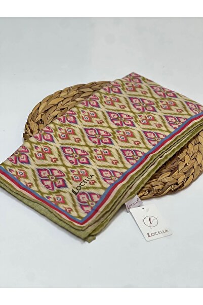 locella Koza Cotton Diamond Pattern Shawl