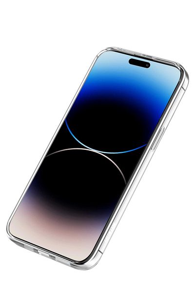 Green Lion جراب شفاف كريستالي لهاتف iPhone 15 Plus - شفاف
