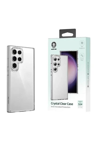 Green Lion جراب شفاف لهاتف Samsung Galaxy S24 Ultra - شفاف