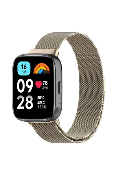 Nextron Xiaomi Redmi Watch 3 Active Uyumlu Paslanmaz Metal Hasır Yüksek Kalit...