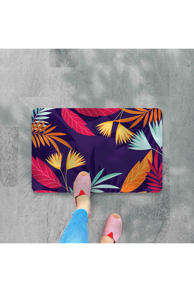 M&H Quality Digital Printed Pattern Decorative Door Front and Indoor Mat Washable Non-Slip Base