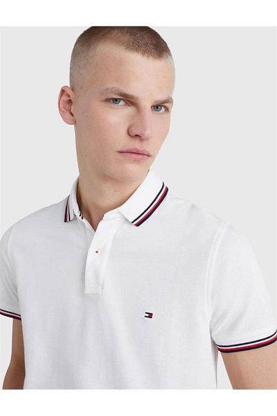 Tommy Hilfiger Men's 1985 Polo Organic Cotton Regular Fit T-Shirt