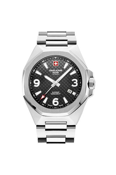 Swiss Alpine Military Mens Watch Swiss Military 7005.1137, Quartz, 42mm, 10atm