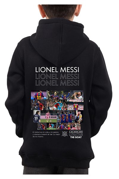 VEK Hanorac cu glugă pentru copii - Messi Printed