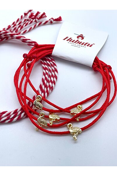 Concept HuBuTU Marteniçka Gift Card Gelatin Wish and Luck Bracelet Set (10 Pi...