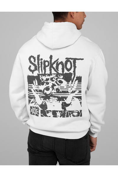 SEVBANO Slipknot rok metal majica sa kapuljačom, unisex, velika veličina, sa ...