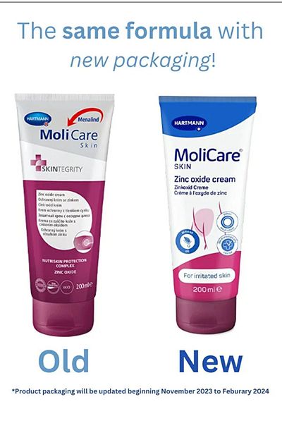 Hartmann Menalind Molicare Zinc Oxide Cream