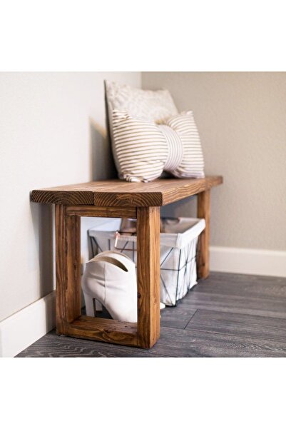 SİLVA WOOD Ahşap Bench Oturak