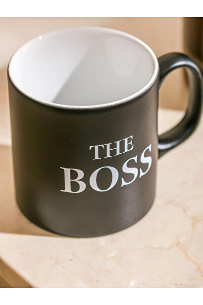 LC Waikiki Black Printed Ceramic Mug 320 Cc