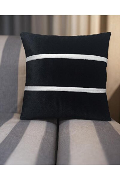 Rüyam Husă de pernă decorativă din pluș negru