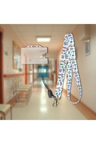 YİĞİTBAŞI KÜÇÜKKEDİCİK  Desen Boyun İpi Ve Telefon Askısı Okul ,hastane , BOY...