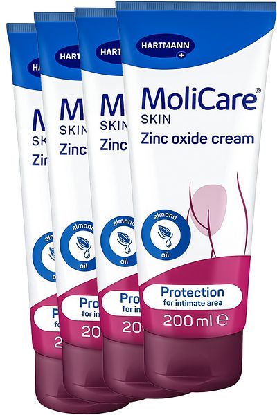 Hartmann Menalind Molicare 4 Pieces Professional Skin Protective Cream - 200ml