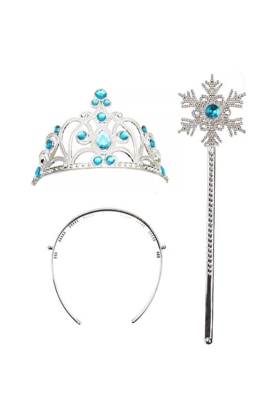 Öz-bal Σετ Πριγκίπισσας της Χιονισμένης Κοινωνίας (Στέμμα, Ράβδος & Αξεσουάρ ...