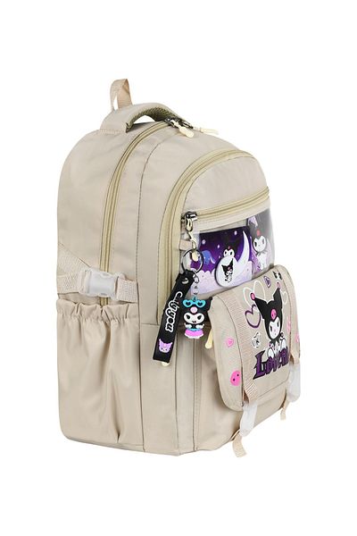 Alanç Gift Geantă de școală model coreeană cu accesorii Rucsac ortopedic pentru fete Suport pentru stilou pentru nutriție termică