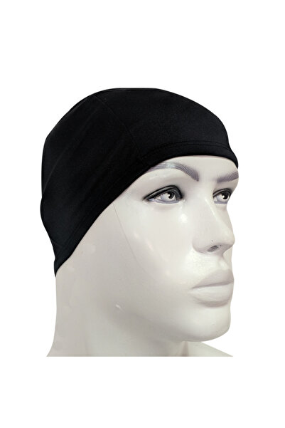 Alan Black Aqua Lycra Bonnet