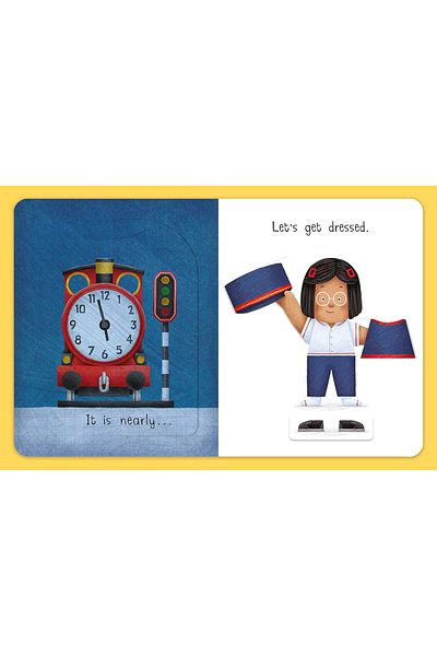Penguin Books Busy Day: Train Driver: an Action Play Book (Board Book)