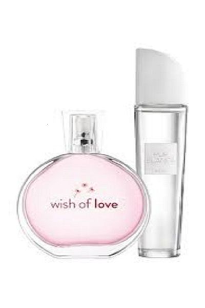 AVON Wish Of Love and Pur Blanca Double Perfume Pack