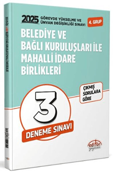 Editör Yayınevi Belediye ve Bağlı Kuruluşları İle Mahalli İdare Birlikleri 4....