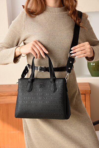 Just Polo Original Women's Hand and Shoulder Bag with 4 Compartments - Tycet0900