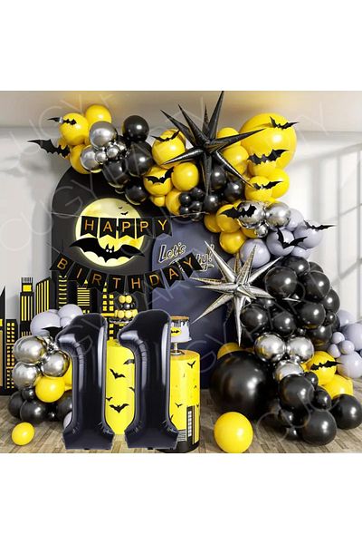 CUGY Bat Concept Age Selection Birthday Opening Special Day Party Celebration Set