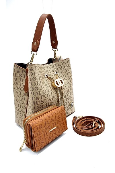 Just Polo طقم محفظة نسائية مكونة من 3 أقسام TYCET072065