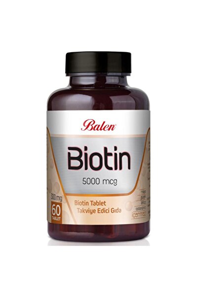 Balen 300 Mg Biotin 60 Tablets - Food Supplement