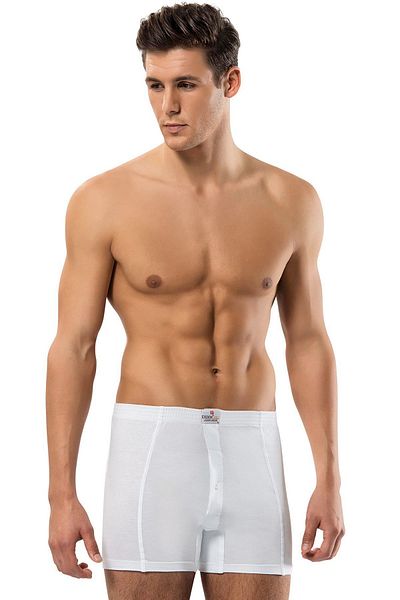 ERDEM İÇ GİYİM Erdem White Gold Modal Boxer 1555