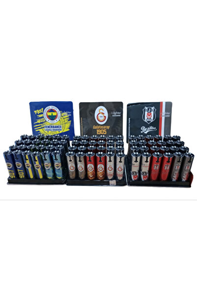 DURUSOY Metal Case Taraftar Çakmak Lisanslı Taşlı Bjk