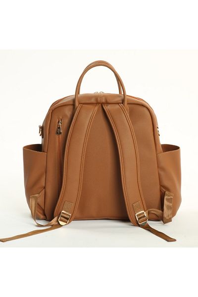 MY Collection 7310 Maia Leather Mother Baby Care Backpack