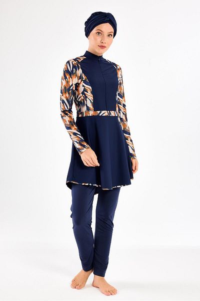 Adasea Este Long Sleeve Hijab Swimsuit 1103
