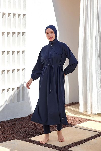 Adasea Seta Long Sleeve Hijab Swimsuit 1231