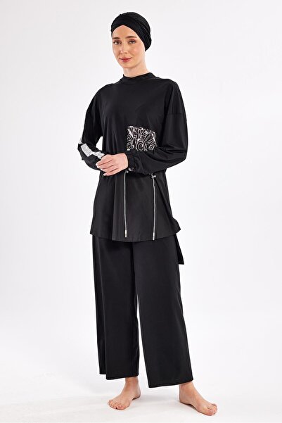 Adasea Kınley Long Sleeve Hijab Swimsuit 1117