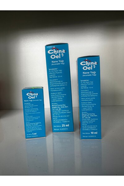 Chiana oil Chiana Oel 25 Ml. Büyük Boy Çin Yağı Orijinal Ürün China Oil 250 Ml.