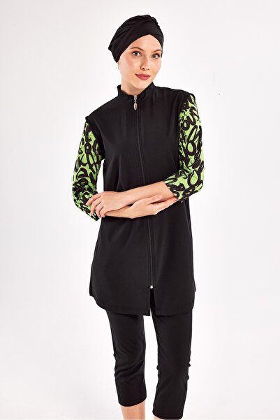 Adasea Karet Long Sleeve Hijab Swimsuit 1602