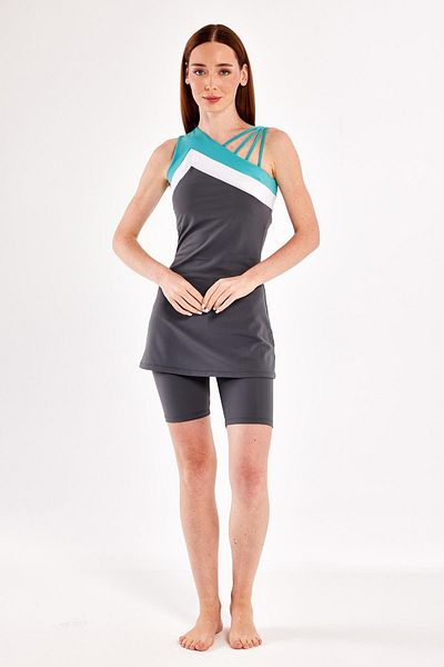 Adasea Eva Short Sleeve Swimsuit 1613
