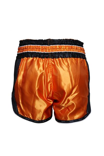 Dragondo Mt3075 - Orange Retro Muay Thai Shorts