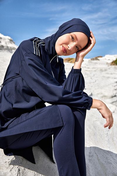 Adasea Ada Long Sleeve Hijab Swimsuit 1403