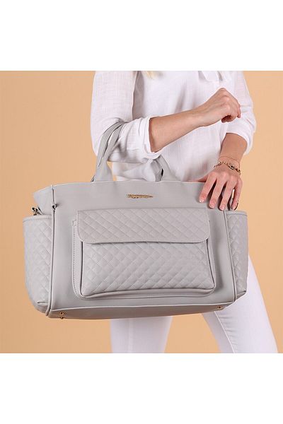 MY Collection 7110 Athena Leather Mother Baby Care Bag