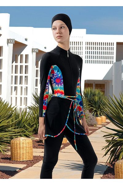Adasea Sabella Long Sleeve Hijab Swimsuit 1902