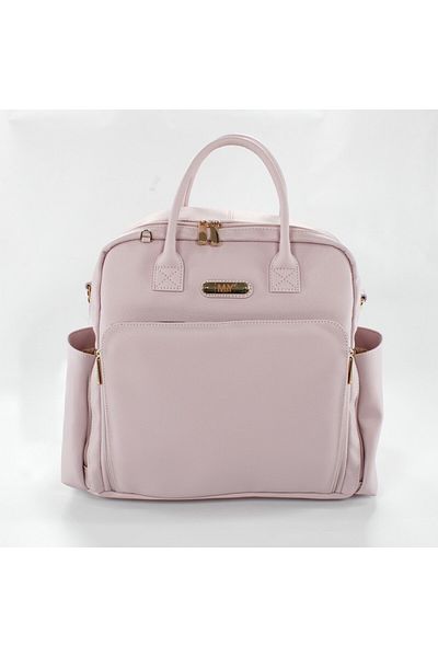 MY Collection 7310 Maia Leather Mother Baby Care Backpack