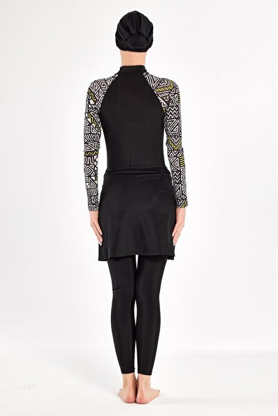 Adasea Judy Long Sleeve Hijab Swimsuit 1112