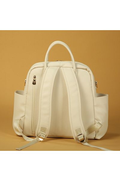 MY Collection Maia Leather Mother Baby Care Backpack - 7310