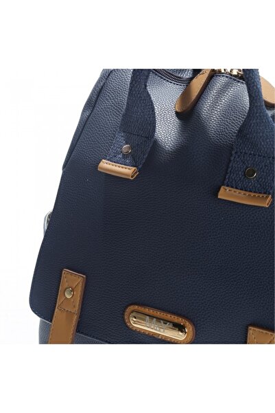 MY Collection Holifera Deri Anne Bebek Bakım Sırt Çantası