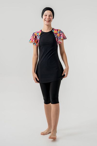 Adasea Selvina Short Sleeve Hijab Swimsuit 1906