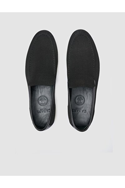 Cabani Triko Siyah Erkek Loafer