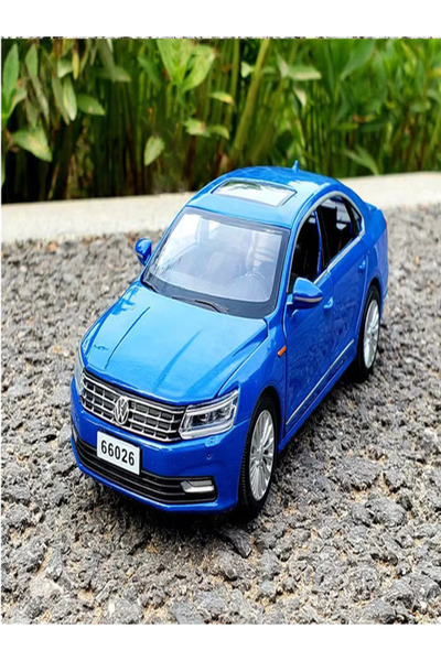 CarStore VW PASSAT 1:32 MAKET METAL ARABA MAVİ